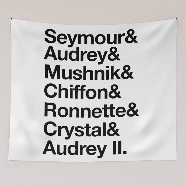 Item preview, Little Shop of Horrors Characters designed and sold by broadwayraccoon.
