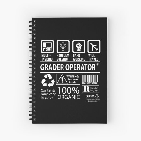 Item preview, Grader Operator T Shirt - Multitasking Job Gift Item Tee designed and sold by zerniakcor.