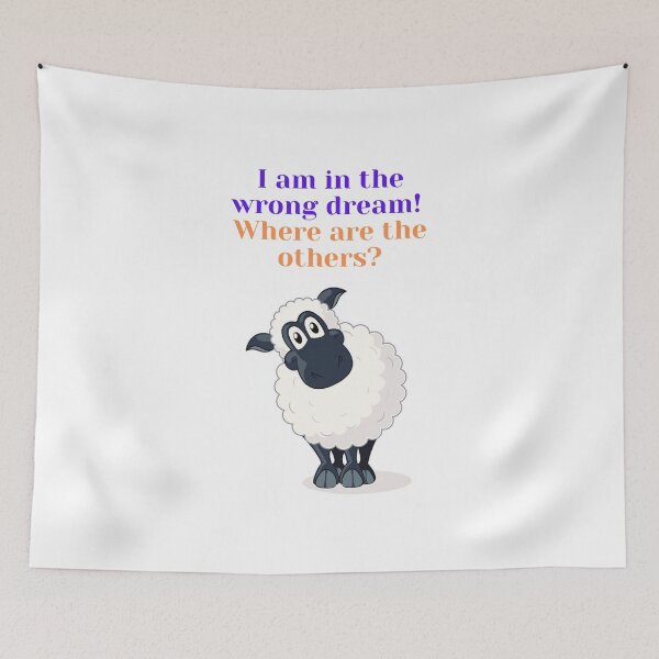 Item preview, I am in the wrong dream! Where are the others - Funny T-Shirt designed and sold by 3TFashion.