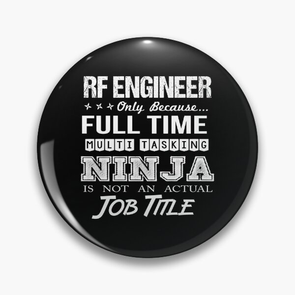 Item preview, Rf Engineer T Shirt - Multitasking Ninja Job Gift Item Tee designed and sold by erstrudy75.