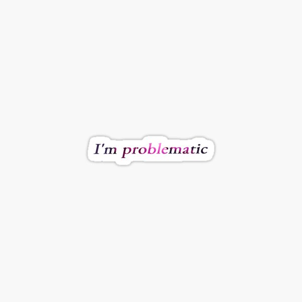 Item preview, bo burnham problematic qoute inside designed and sold by Badmoviesrus.