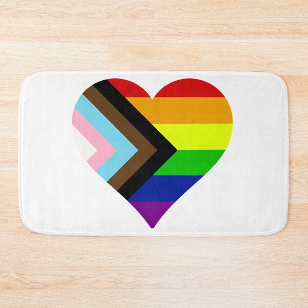 Item preview, Progressive Rainbow Pride Heart designed and sold by Friend of Frogs.