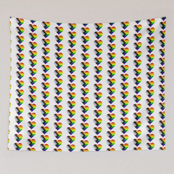 Item preview, Progressive Rainbow Pride Heart designed and sold by Friend of Frogs.