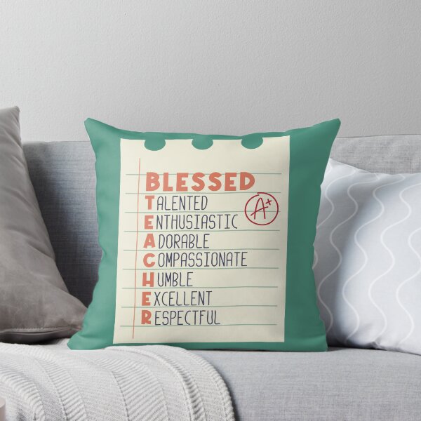 Item preview, Blessed Teacher Acronym designed and sold by garmentoffaith.