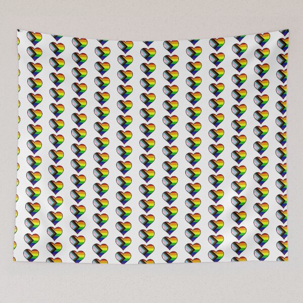Item preview, Progressive Rainbow Pride Heart designed and sold by Friend of Frogs.