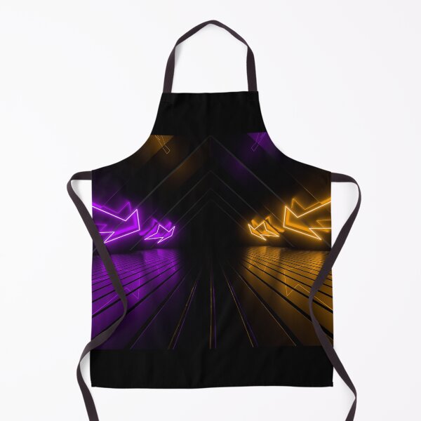 Item preview, Sci Fy Neon Lamps In A Dark Corridor designed and sold by tatkhagata.