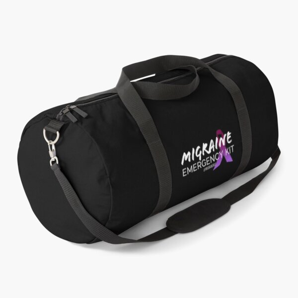 Migraine Emergency Kit (Ribbon) Duffle Bag