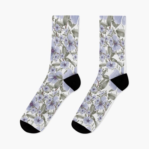 Item preview, Purple Flowers Pattern designed and sold by MercuryV.