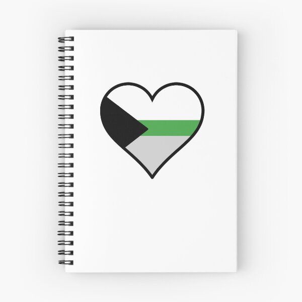 Item preview, Demiromantic Pride Heart designed and sold by Friend of Frogs.
