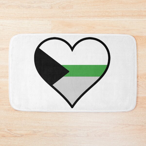 Item preview, Demiromantic Pride Heart designed and sold by Friend of Frogs.