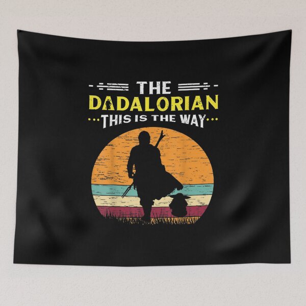 Item preview, The dadalorian this is the way Vintage Style Gift designed and sold by Bentleenorman.
