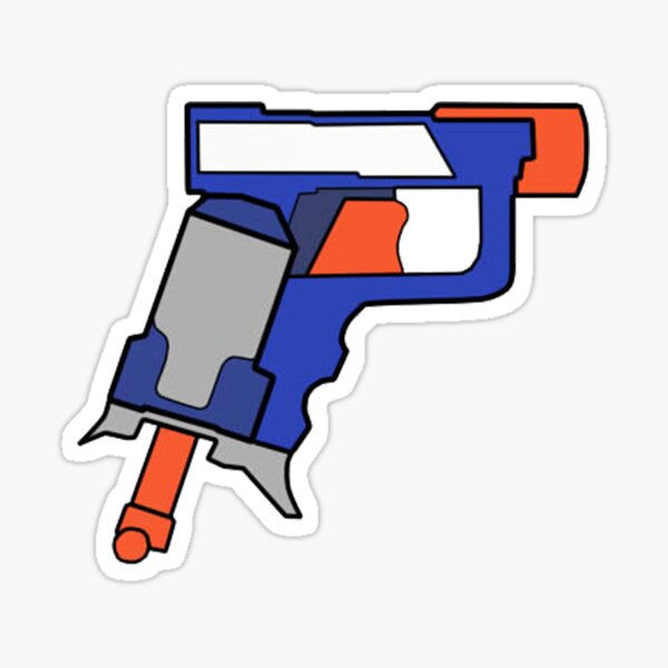 Nerf Team Nerf Logo Sticker by Amer Zonair - Pixels