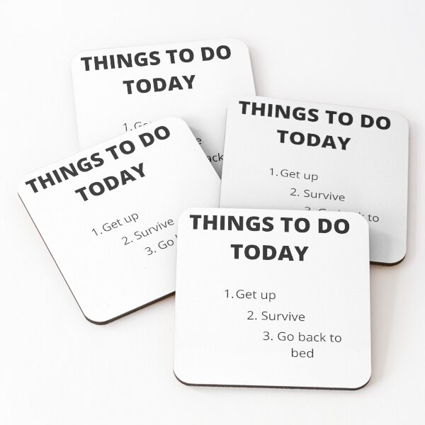 Item preview, Things to do today designed and sold by creatorplus.