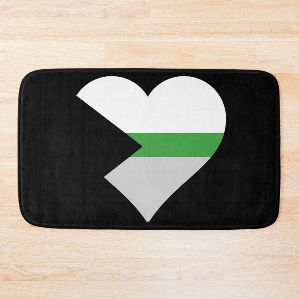 Item preview, Demiromantic Pride Heart designed and sold by Friend of Frogs.