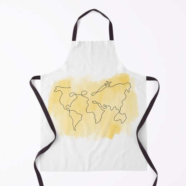 Item preview, Watercolor World Map Plane designed and sold by ksimmons93.