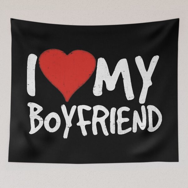 Item preview, I Love My Boyfriend designed and sold by LavaDeception.
