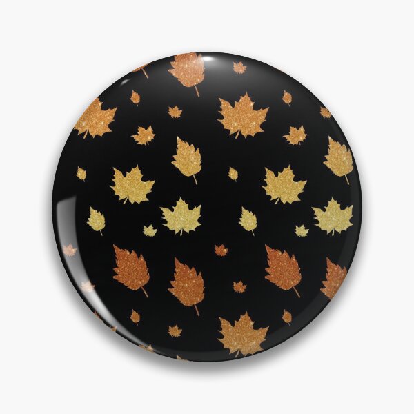 Item preview, Orange Ombre Faux Glitter Autumn Fall Leaves designed and sold by Felicity-K.