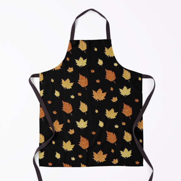 Item preview, Orange Ombre Faux Glitter Autumn Fall Leaves designed and sold by Felicity-K.