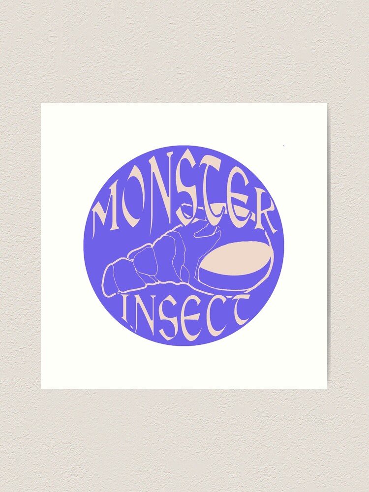 Alternate view of Monster Insect (Pastel Color theme 1) Art Print