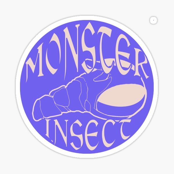 Monster Insect (Pastel Color theme 1) Sticker