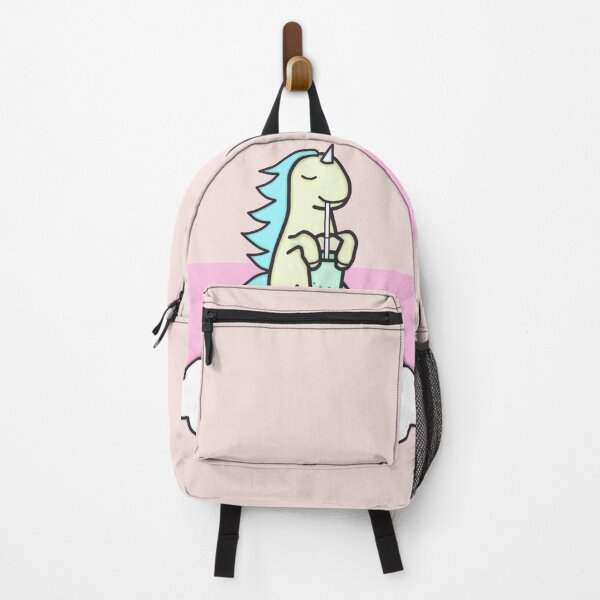 Item preview, Unicorn Drinking Boba On Rainbow Drawing III - Cute and Funny Unicorn designed and sold by ViewerEqualsPhoton.