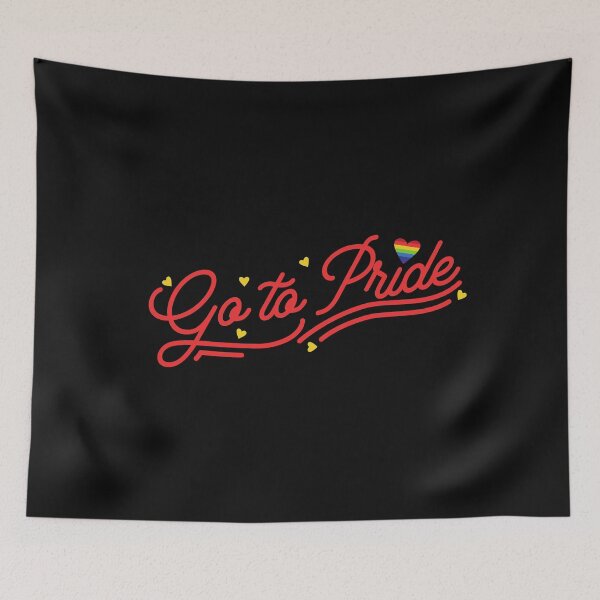 Item preview, Vintage Go To Pride Typography  designed and sold by garniturex.