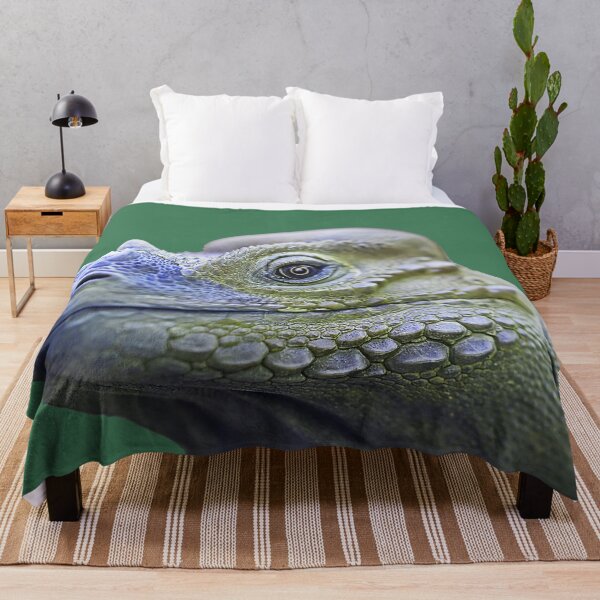Item preview, Lizard head photo green with blue designed and sold by Nostrathomas66.