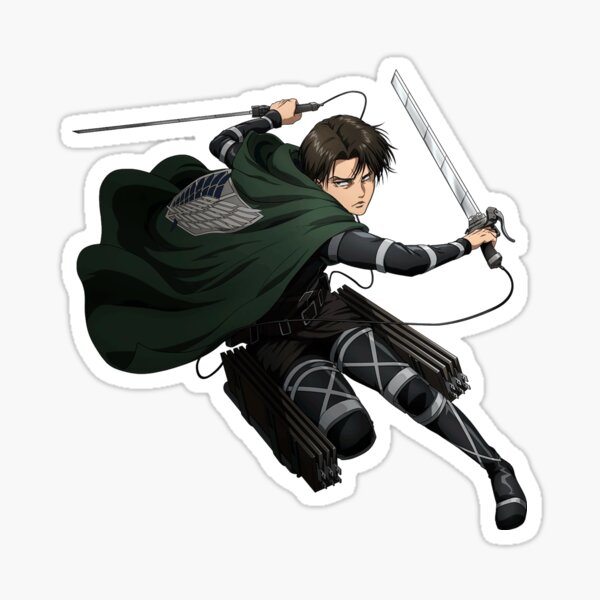 Levi Aot Season 4 Design Sticker By Ratbabyy Redbubble