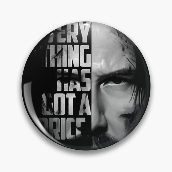 Item preview, /black white john wick quote designed and sold by ccarlosimoran.