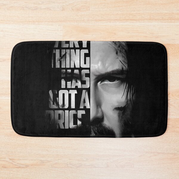 Item preview, /black white john wick quote designed and sold by ccarlosimoran.
