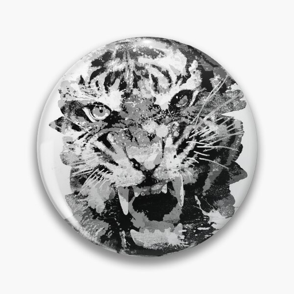 Item preview, angry tiger designed and sold by HandsomeCat.