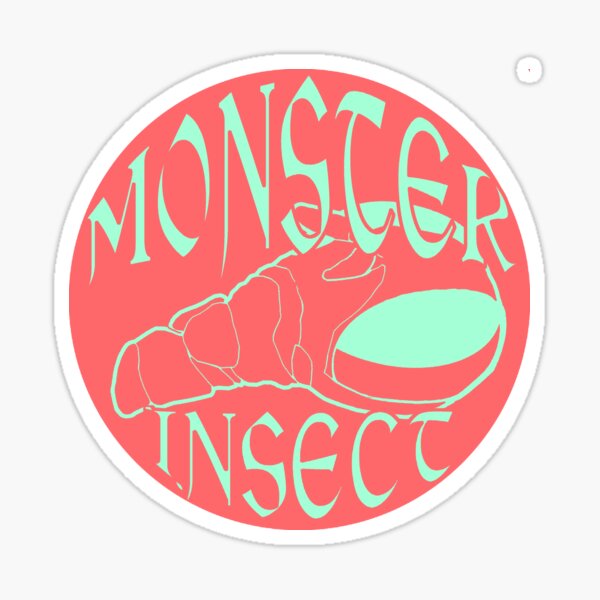Monster Insect (Pastel Color theme 3) Sticker