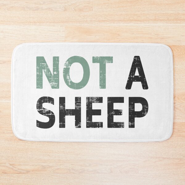 Item preview, Not A Sheep designed and sold by LavaDeception.
