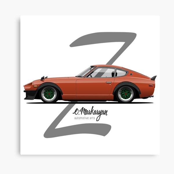 280Z (orange) Canvas Print