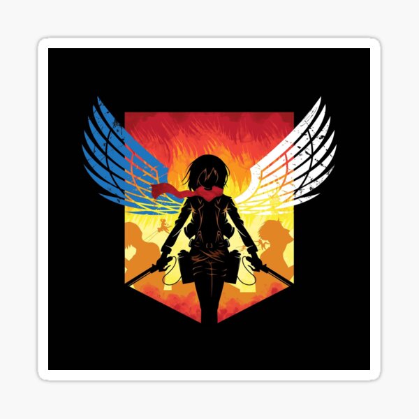 Mikasa Ackerman Sticker
