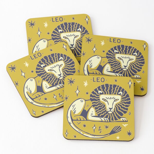 Item preview, Leo zodiac sign illustration designed and sold by Sovik Goswami.