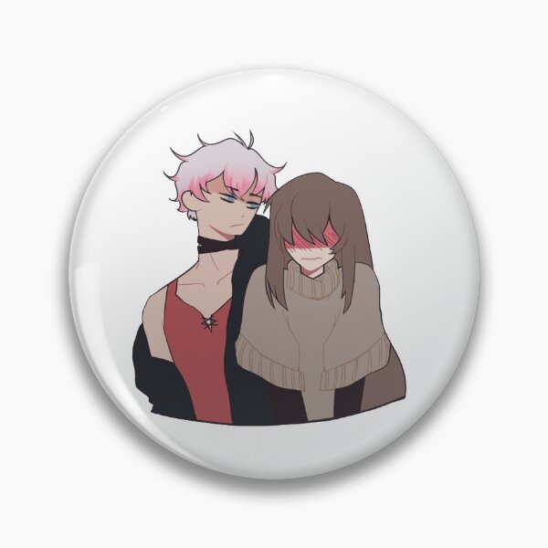 Item preview, Mystic Messenger: Saeran y MC sticker designed and sold by isabelaheart.