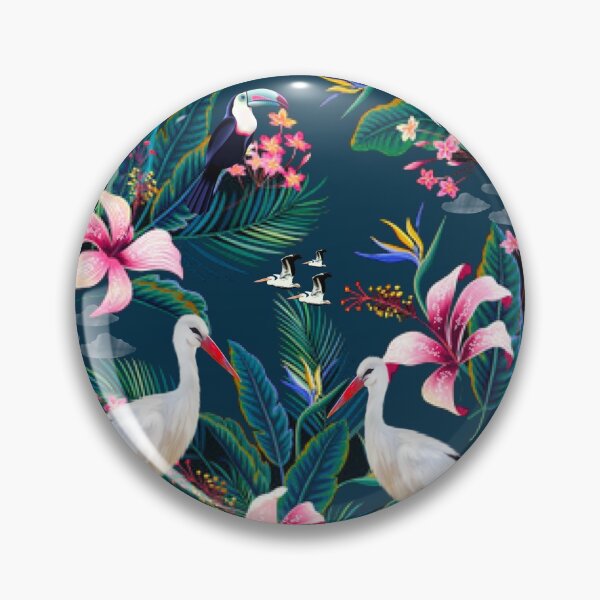 Item preview, Tropical Wildlife Pattern  designed and sold by MarcSabuncu.