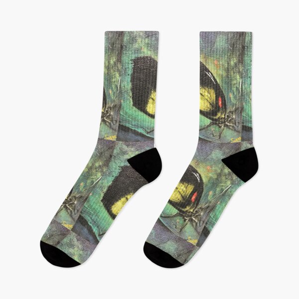 Item preview, Butterfly in Black & Yellow  designed and sold by Artdesrapides.