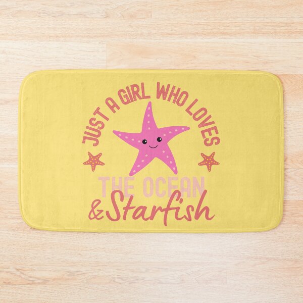 Item preview, Just A Girl Who Loves The Ocean And Starfish designed and sold by StudioAquaLumos.