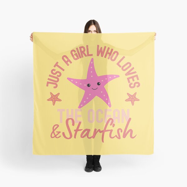 Item preview, Just A Girl Who Loves The Ocean And Starfish designed and sold by StudioAquaLumos.