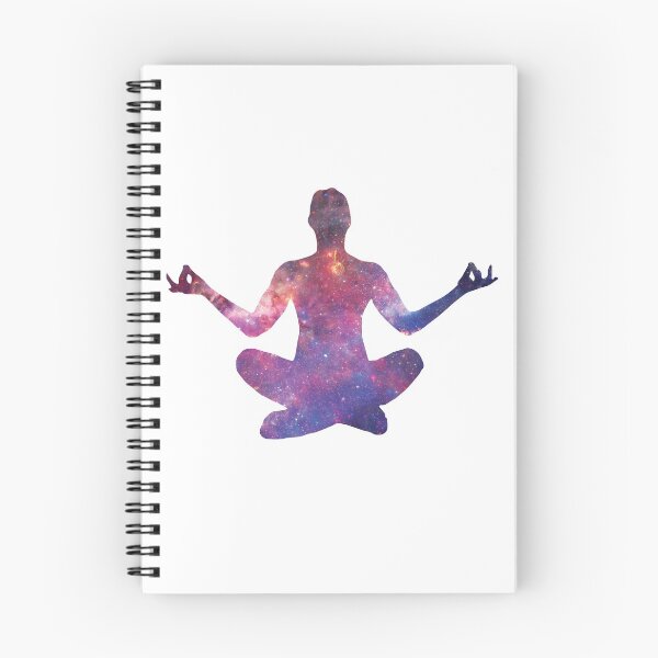 Item preview, Galaxy Ethereal Stars Yogi designed and sold by BioDigital-Jazz.