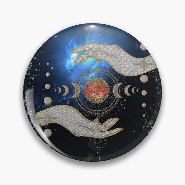 Item preview, Moon phases with hands designed and sold by nicky2342.