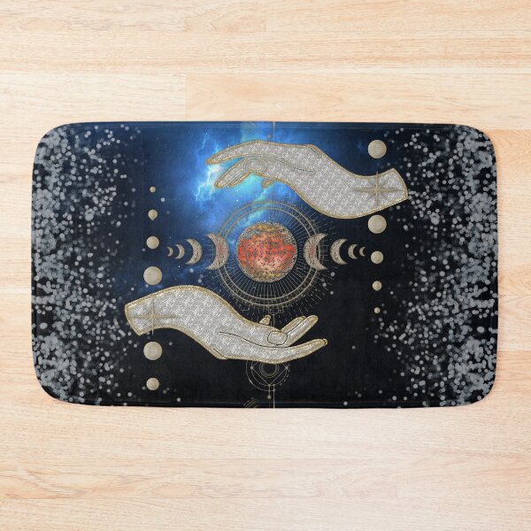 Item preview, Moon phases with hands designed and sold by nicky2342.