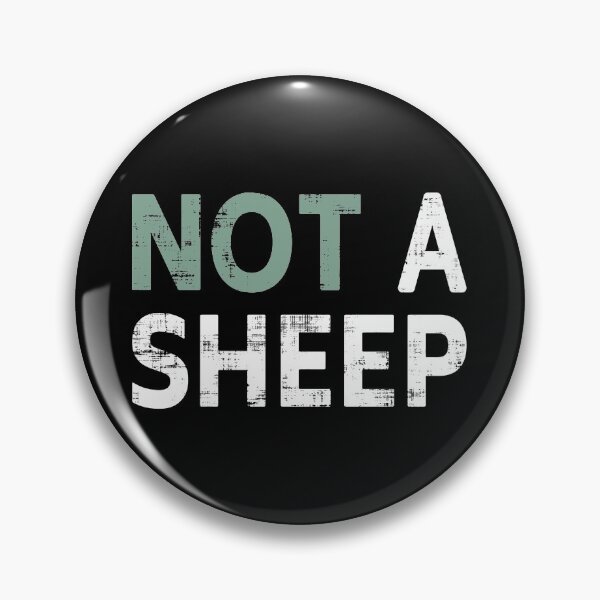 Item preview, Not A Sheep designed and sold by LavaDeception.