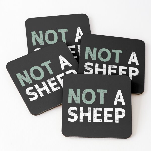 Item preview, Not A Sheep designed and sold by LavaDeception.