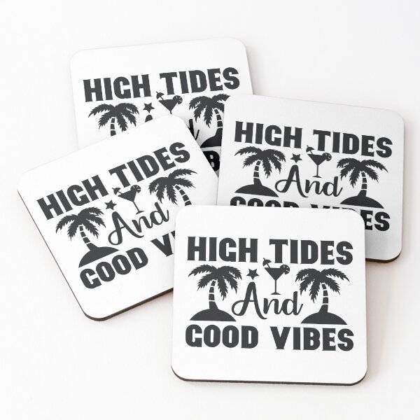 Item preview, High Tides and Good Vibes Summer Fun designed and sold by travellb.