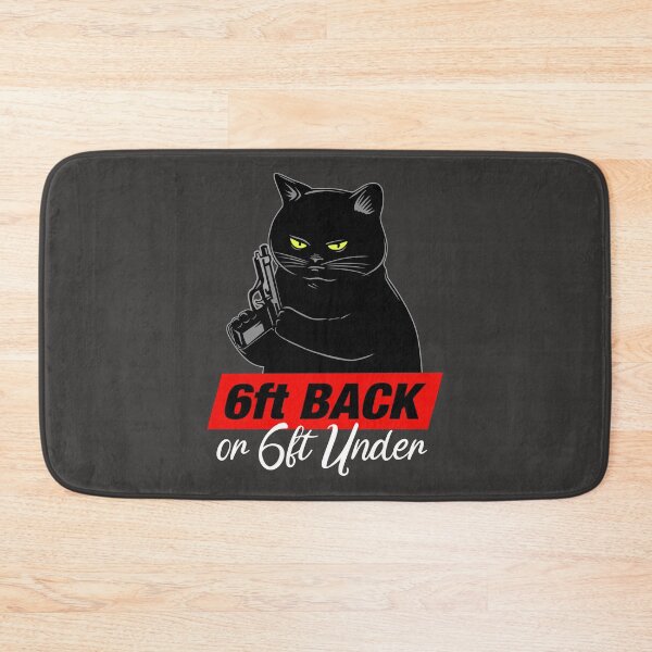 Item preview, Cat Lovers 6ft Back Or 6ft Under Gift Idea designed and sold by teest2209.