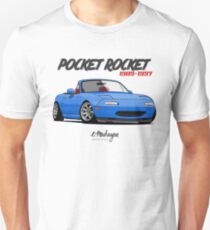MX-5 Miata (blue) Unisex T-Shirt