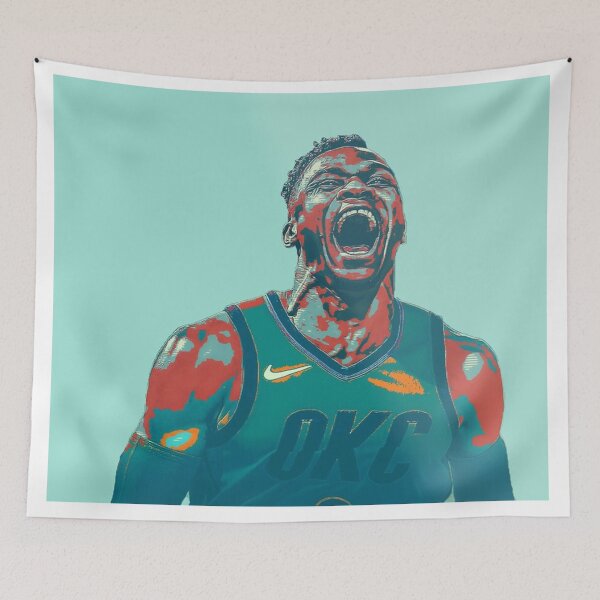 Item preview, /Russell Westbrook poster designed and sold by thomaslevinson.